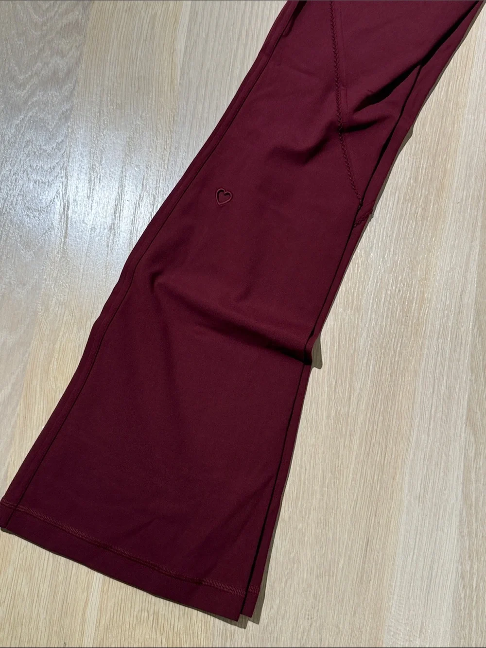 Lululemon groove no line HR flared pant *heart